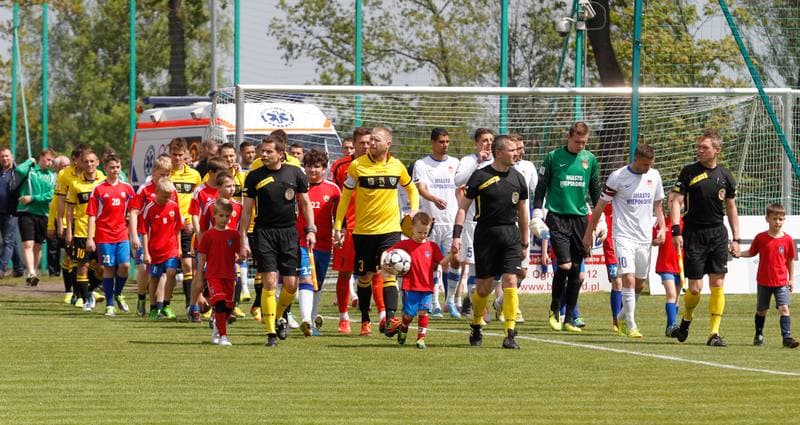 Football. I Liga. Puszcza Niepolomice - GKS Katowice. 04.05.2014