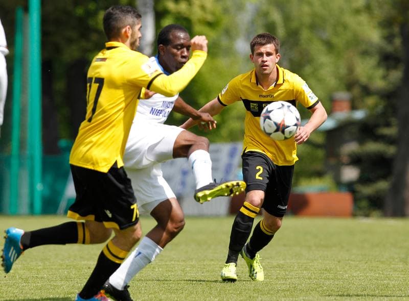 Football. I Liga. Puszcza Niepolomice - GKS Katowice. 04.05.2014