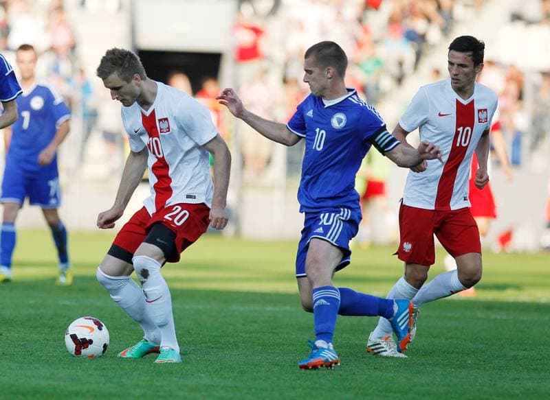 Football. International Friendly. Poland U-21 - Bosnia and Herzegovina U-21. 04.06.2014