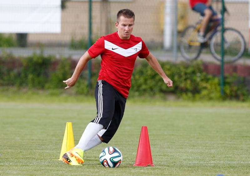 Football. GKS Tychy. Training. 23.06.2014