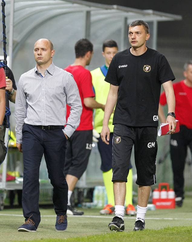 Football. T-Mobile Ekstraklasa. Podbeskidzie Bielsko Biala - Widzew Lodz. 22.05.2014