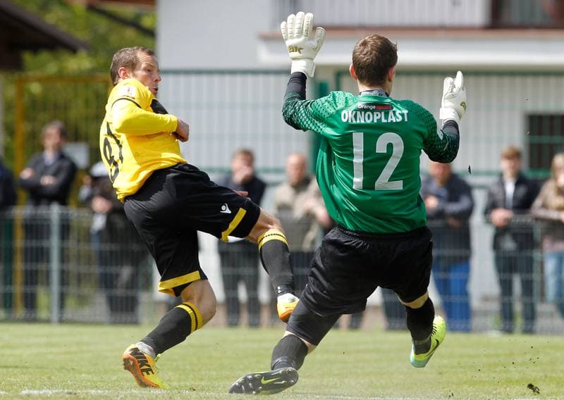 Football. I Liga. Puszcza Niepolomice - GKS Katowice. 04.05.2014