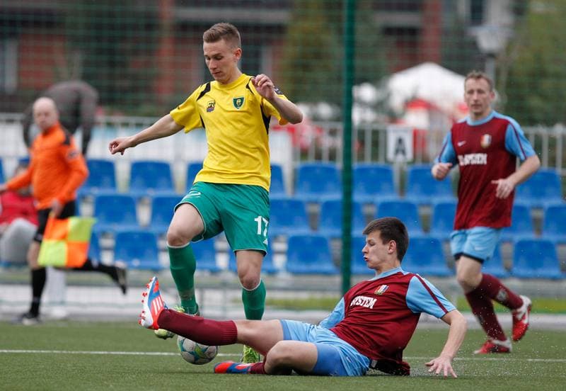 Football. IV Liga. GKS II Katowice - Iskra Pszczyna. 18.04.2014