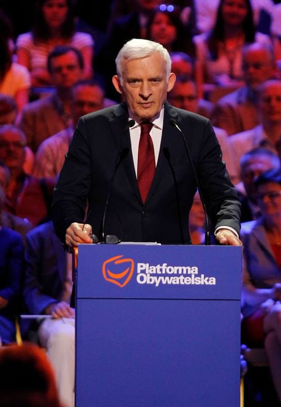 Civic Platform. Katowice. Press Conference. 23.05.2014