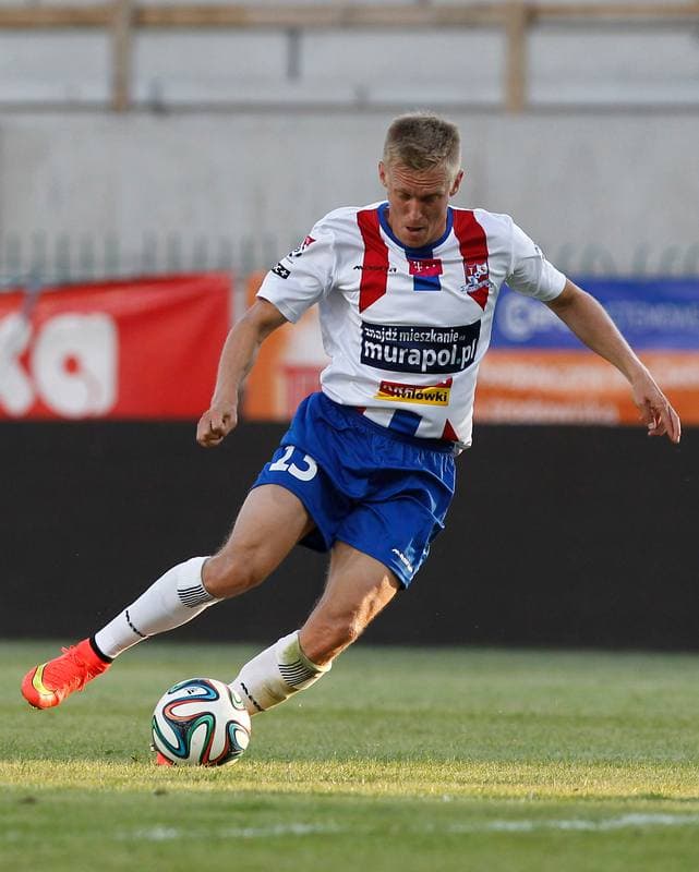 Football. T-Mobile Ekstraklasa. Podbeskidzie Bielsko Biala - Pogon Szczecin. 18.07.2014