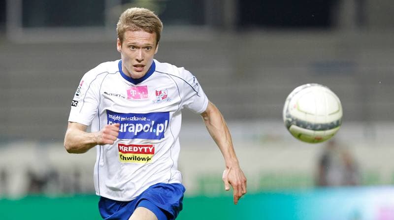 Football. T-Mobile Ekstraklasa. Podbeskidzie Bielsko Biala - Widzew Lodz. 22.05.2014
