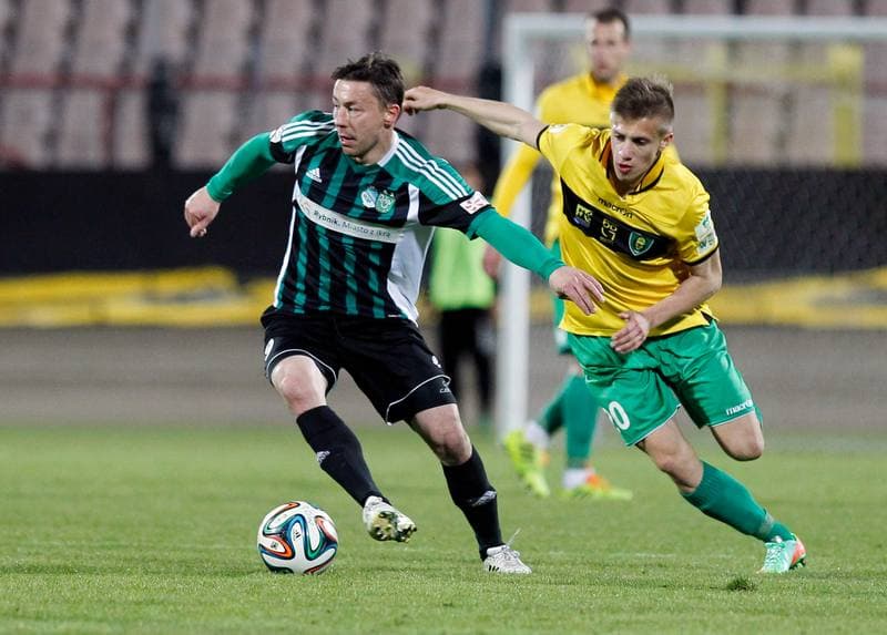 Football. I Liga. Energetyk ROW Rybnik - GKS Katowice. 17.04.2014