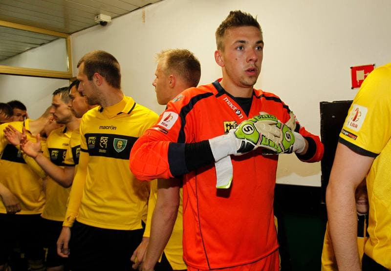 Football. I Liga. GKS Katowice - Kolejarz Stroze. 26.04.2014