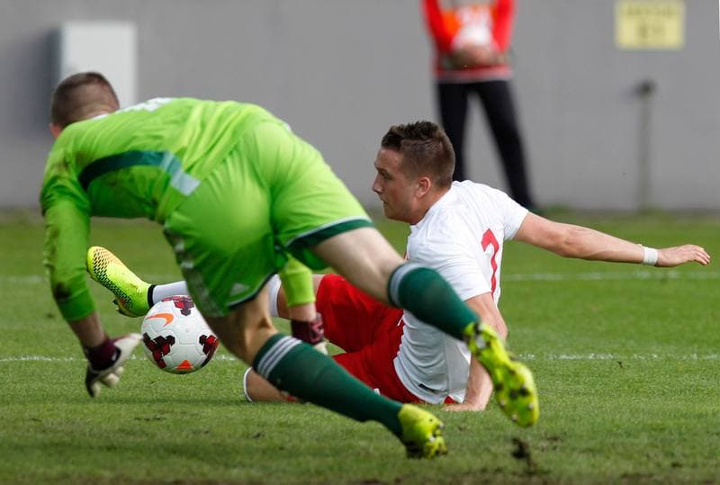 Football. International Friendly. Poland U-21 - Bosnia and Herzegovina U-21. 04.06.2014