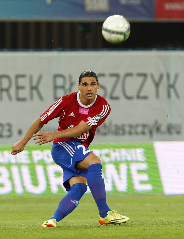 Football. T-Mobile Ekstraklasa. Piast Gliwice - Zaglebie Lubin. 23.05.2014