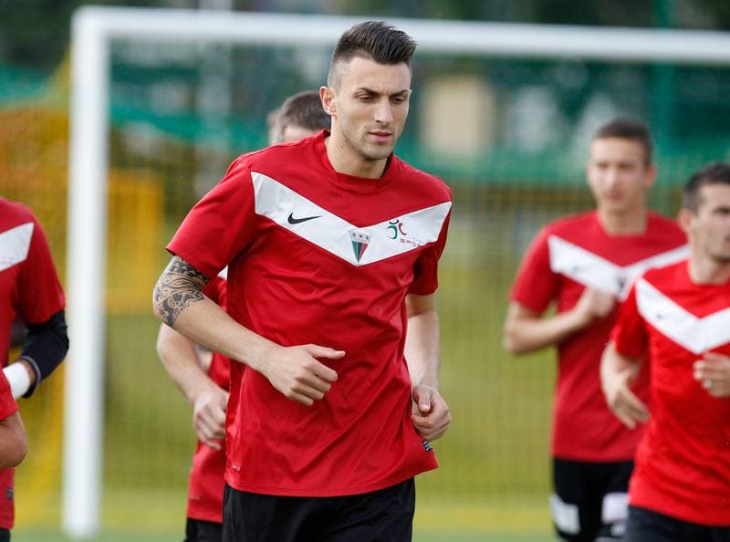 Football. GKS Tychy. Training. 23.06.2014