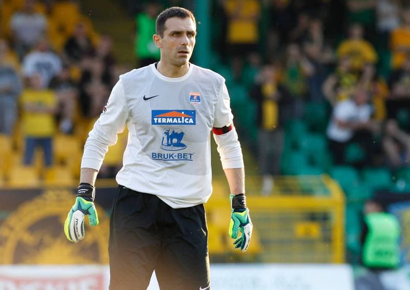 Football. I Liga. GKS Katowice - Termalica Bruk Bet Nieciecza. 21.05.2014