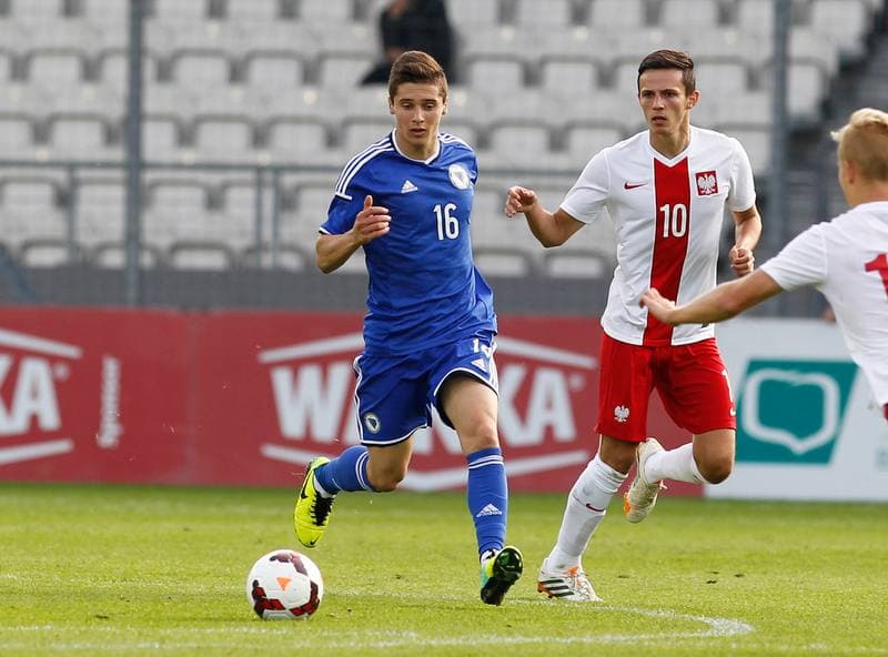 Football. International Friendly. Poland U-21 - Bosnia and Herzegovina U-21. 04.06.2014