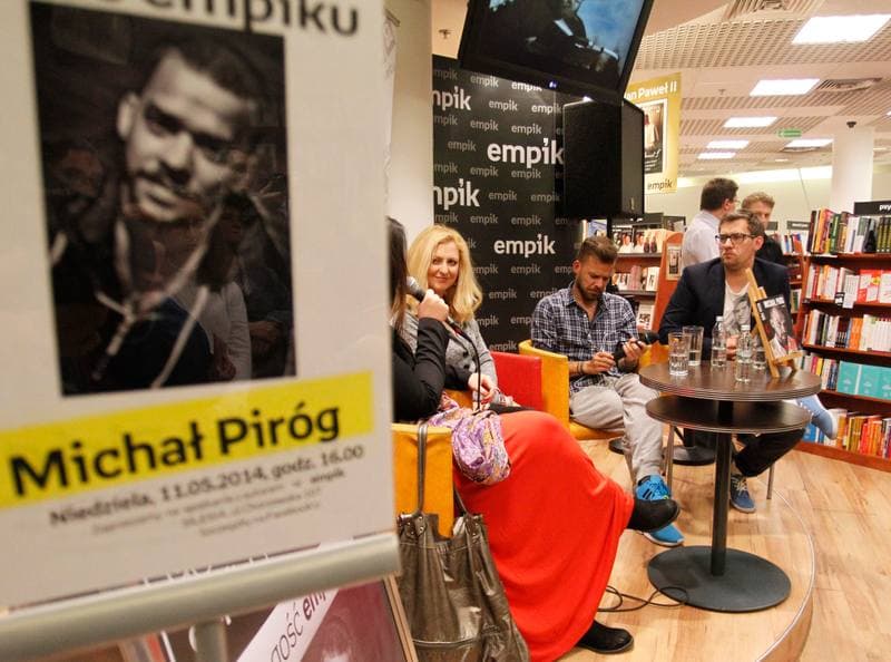 Football. Michal Pirog. Meeting with Author. 11.05.2014