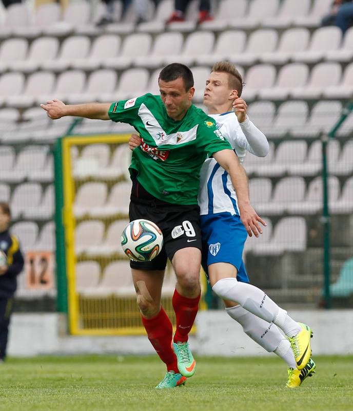 Football. I Liga. GKS Tychy - Flota Swinoujscie. 18.05.2014