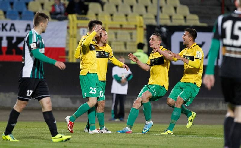 Football. I Liga. Energetyk ROW Rybnik - GKS Katowice. 17.04.2014