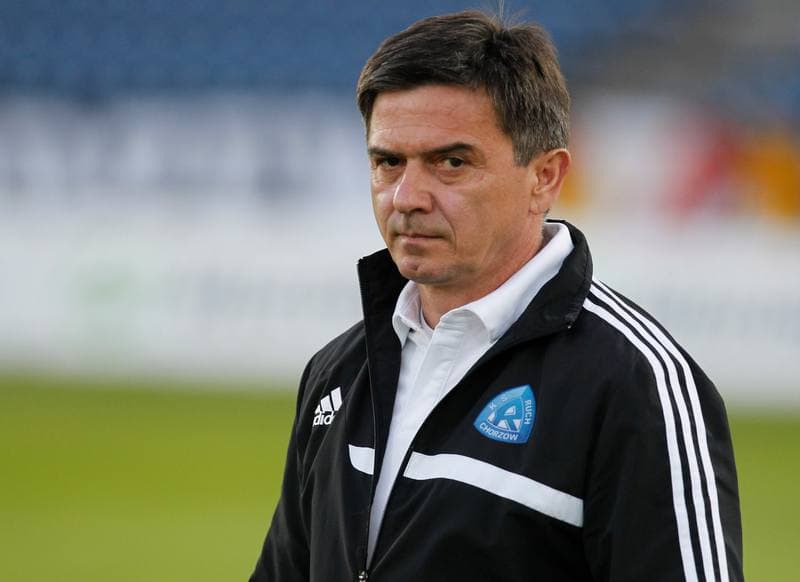 Football. T-Mobile Ekstraklasa. Ruch Chorzow - Zawisza Bydgoszcz. 11.05.2014