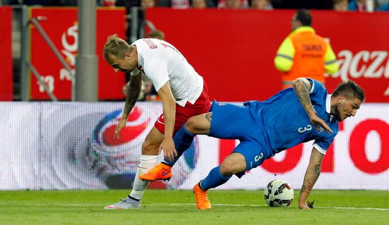 Football. International Friendly. Poland - Greece. 16.06.2015