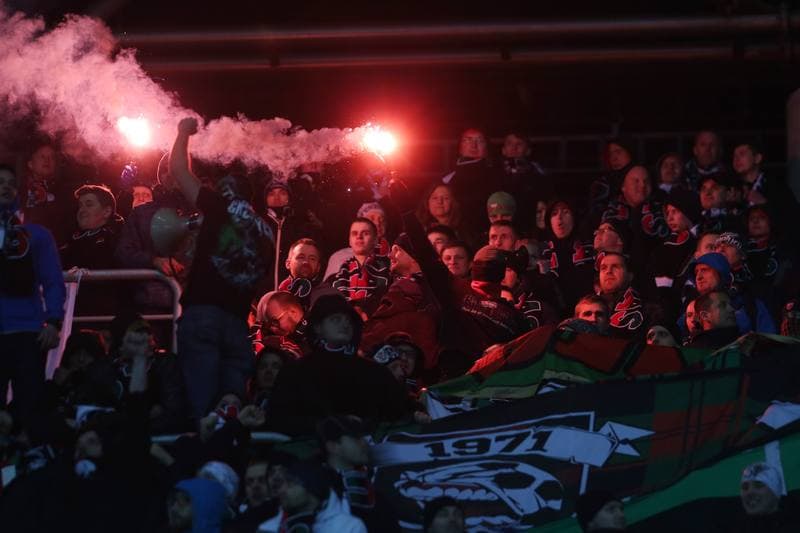 Football. Nice I Liga. Gornik Zabrze - GKS Tychy. 03.03.2017