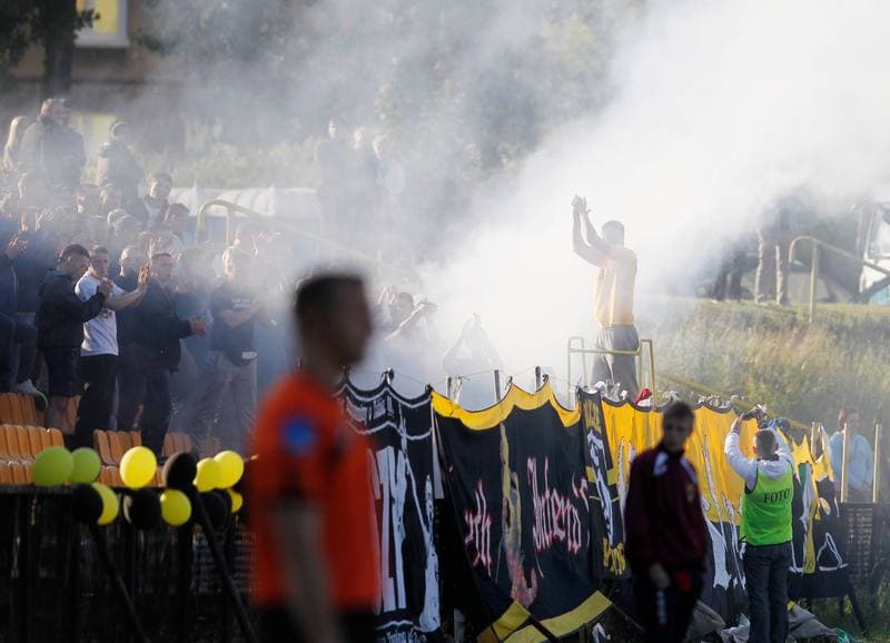 Football. Playoff for III Liga. Ruch Radzionkow - LKS Belk. 21.06.2015