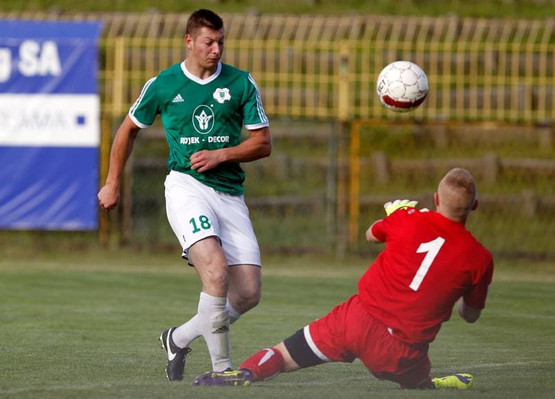 Football. Playoff for III Liga. Ruch Radzionkow - LKS Belk. 21.06.2015