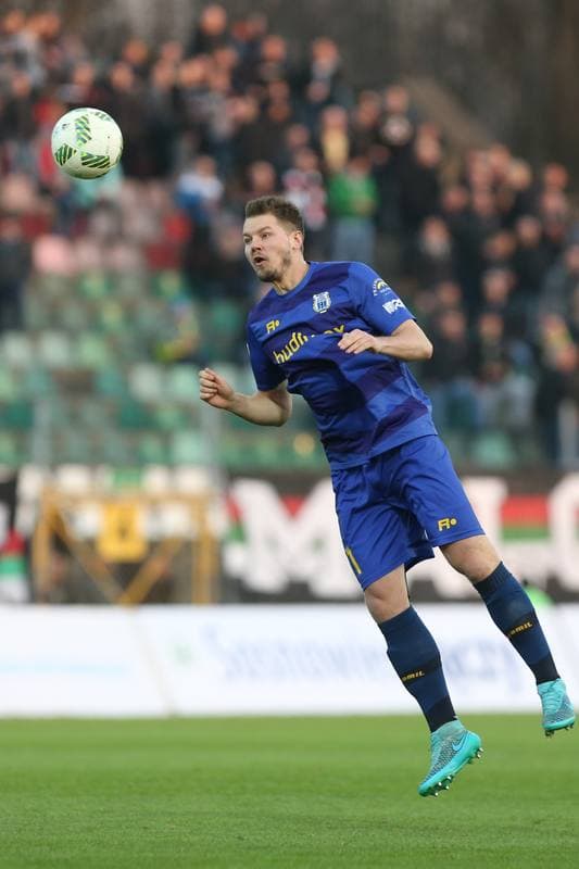 Football. Nice I Liga. Zaglebie Sosnowiec - Stomil Olsztyn. 04.03.2017