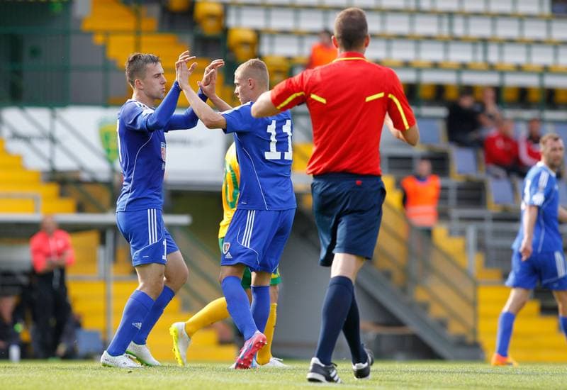 Football. MSK Zilina. Piast Gliwice. 19.06.2015
