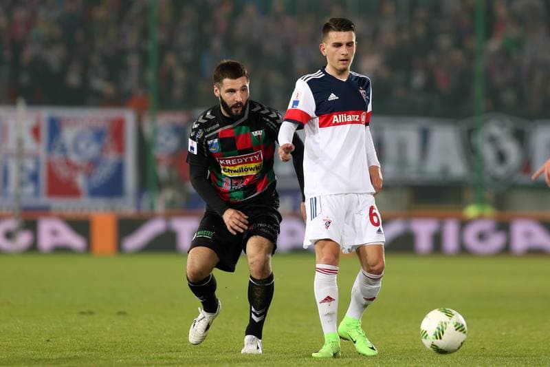 Football. Nice I Liga. Gornik Zabrze - GKS Tychy. 03.03.2017