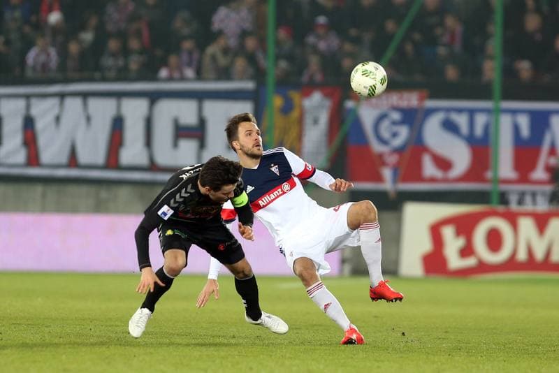 Football. Nice I Liga. Gornik Zabrze - GKS Tychy. 03.03.2017