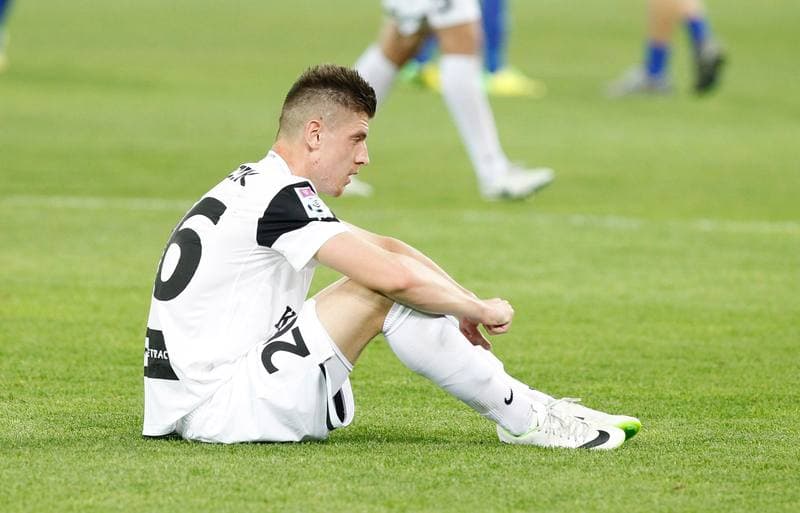 Football. T-Mobile Ekstraklasa. Piast Gliwice - Zaglebie Lubin. 23.05.2014