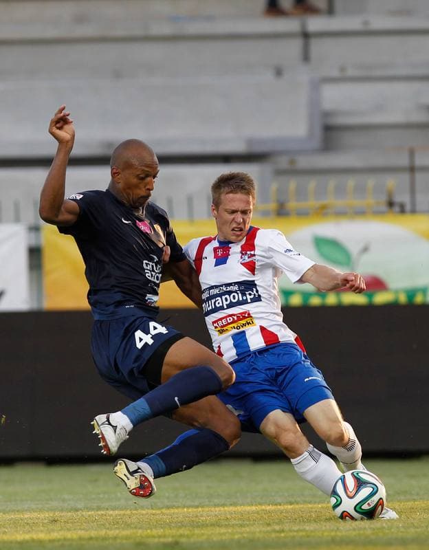Football. T-Mobile Ekstraklasa. Podbeskidzie Bielsko Biala - Pogon Szczecin. 18.07.2014