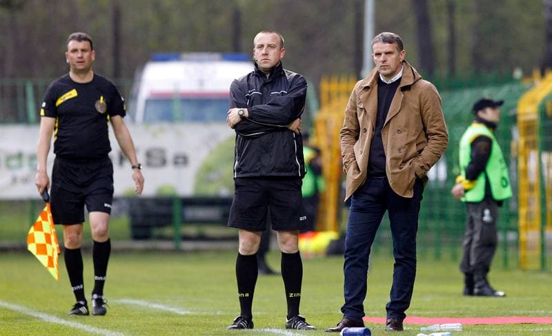 Football. I Liga. GKS Katowice - Kolejarz Stroze. 26.04.2014