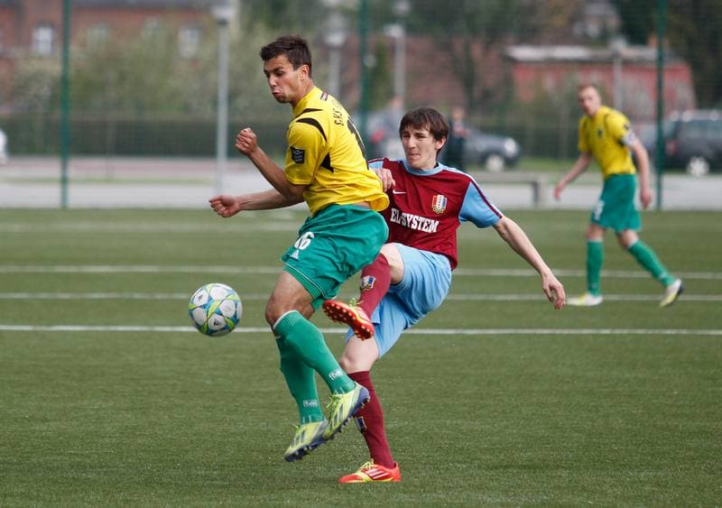 Football. IV Liga. GKS II Katowice - Iskra Pszczyna. 18.04.2014