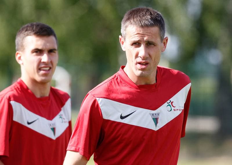 Football. GKS Tychy. Training. 23.06.2014