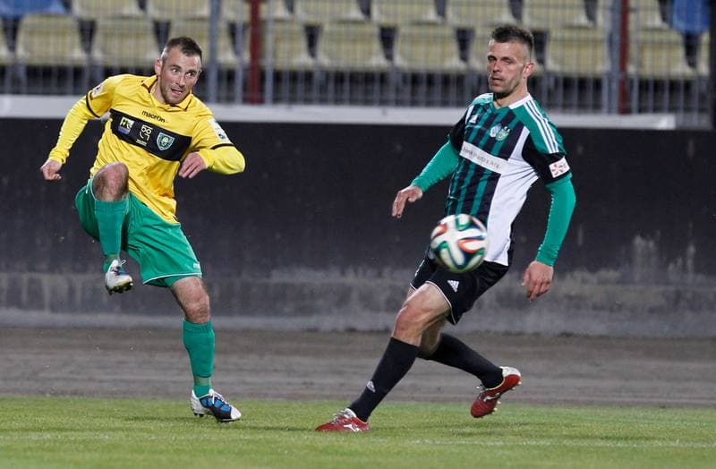 Football. I Liga. Energetyk ROW Rybnik - GKS Katowice. 17.04.2014