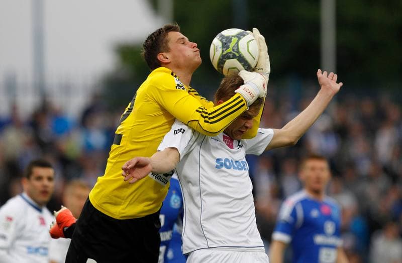 Football. T-Mobile Ekstraklasa. Ruch Chorzow - Zawisza Bydgoszcz. 11.05.2014