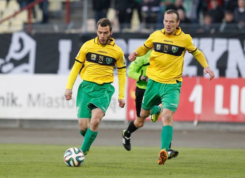 Football. I Liga. Energetyk ROW Rybnik - GKS Katowice. 17.04.2014