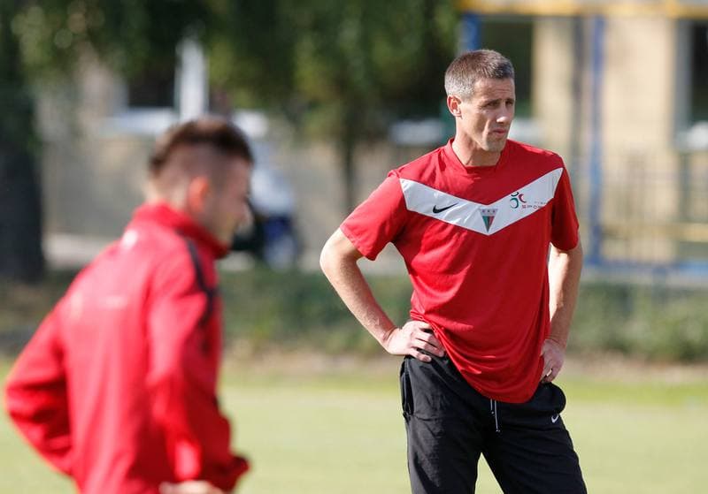 Football. GKS Tychy. Training. 23.06.2014