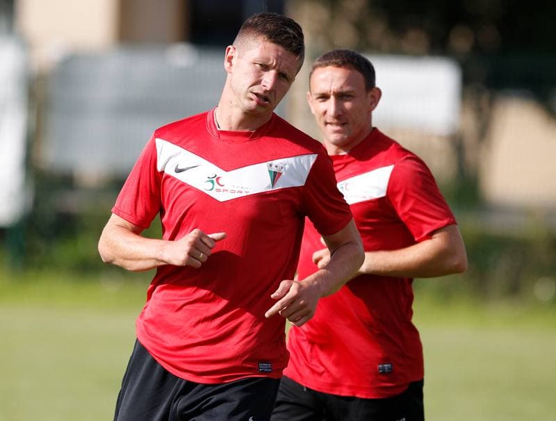 Football. GKS Tychy. Training. 23.06.2014
