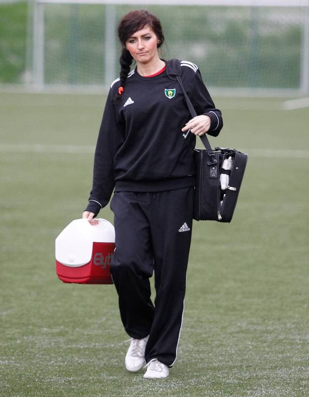 Football. IV Liga. GKS II Katowice - Iskra Pszczyna. 18.04.2014