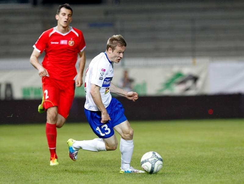 Football. T-Mobile Ekstraklasa. Podbeskidzie Bielsko Biala - Widzew Lodz. 22.05.2014