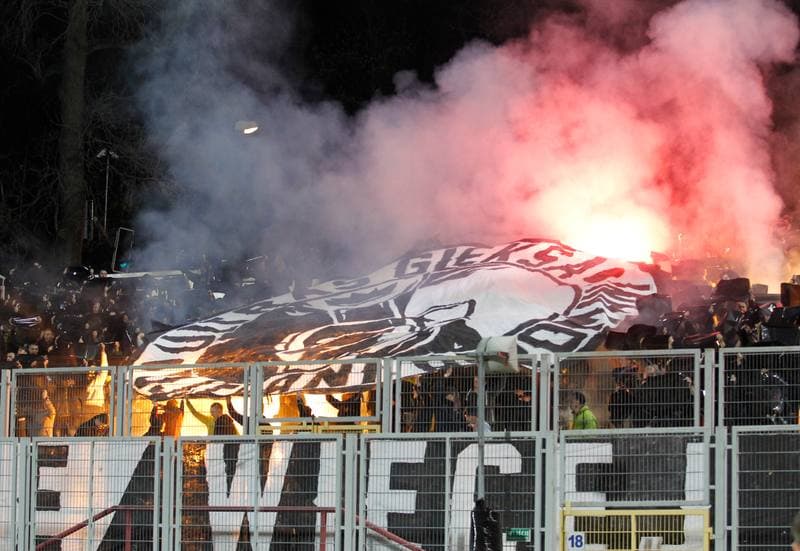 Football. I Liga. Energetyk ROW Rybnik - GKS Katowice. 17.04.2014
