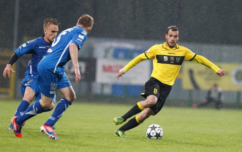 Football. I Liga. GKS Katowice - Kolejarz Stroze. 26.04.2014