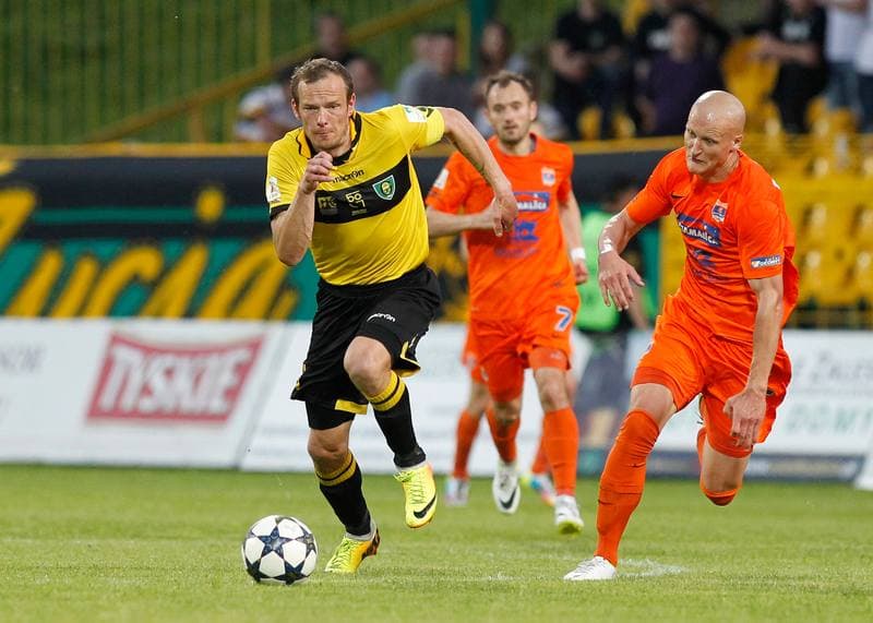 Football. I Liga. GKS Katowice - Termalica Bruk Bet Nieciecza. 21.05.2014