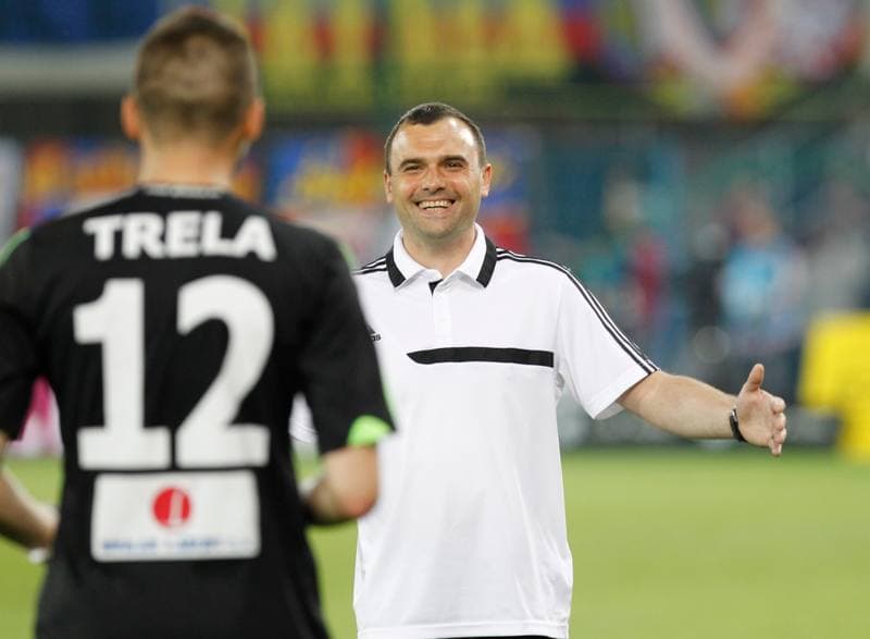 Football. T-Mobile Ekstraklasa. Piast Gliwice - Zaglebie Lubin. 23.05.2014
