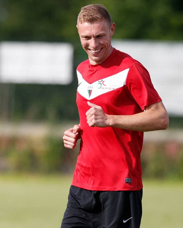 Football. GKS Tychy. Training. 23.06.2014