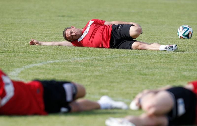 Football. GKS Tychy. Training. 23.06.2014