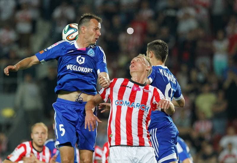 Football. T-Mobile Ekstraklasa. Cracovia Krakow - Ruch Chorzow. 02.06.2015