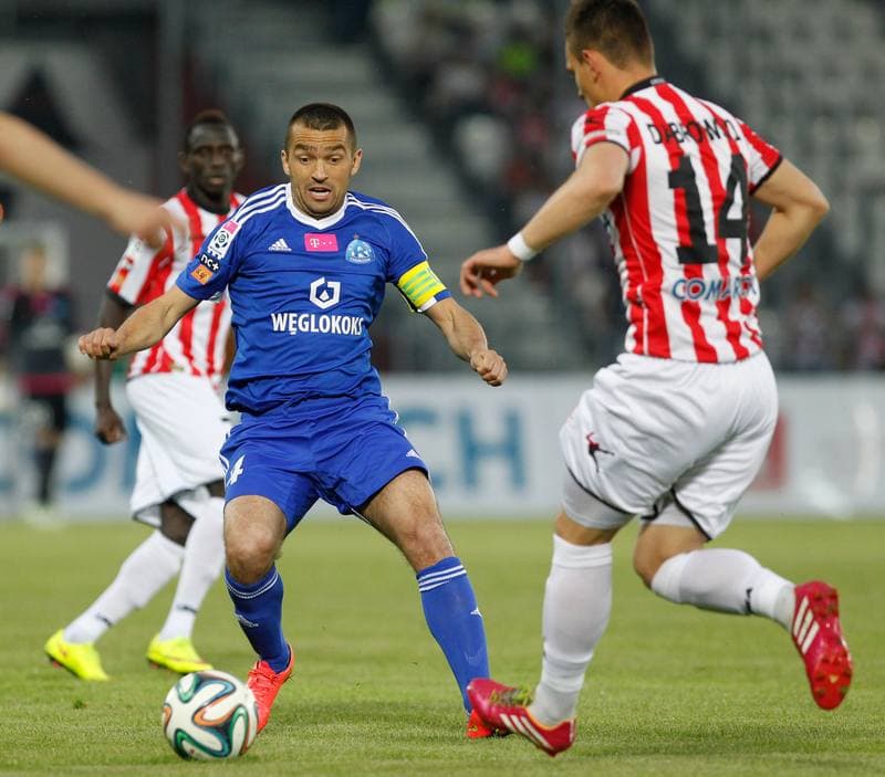 Football. T-Mobile Ekstraklasa. Cracovia Krakow - Ruch Chorzow. 02.06.2015