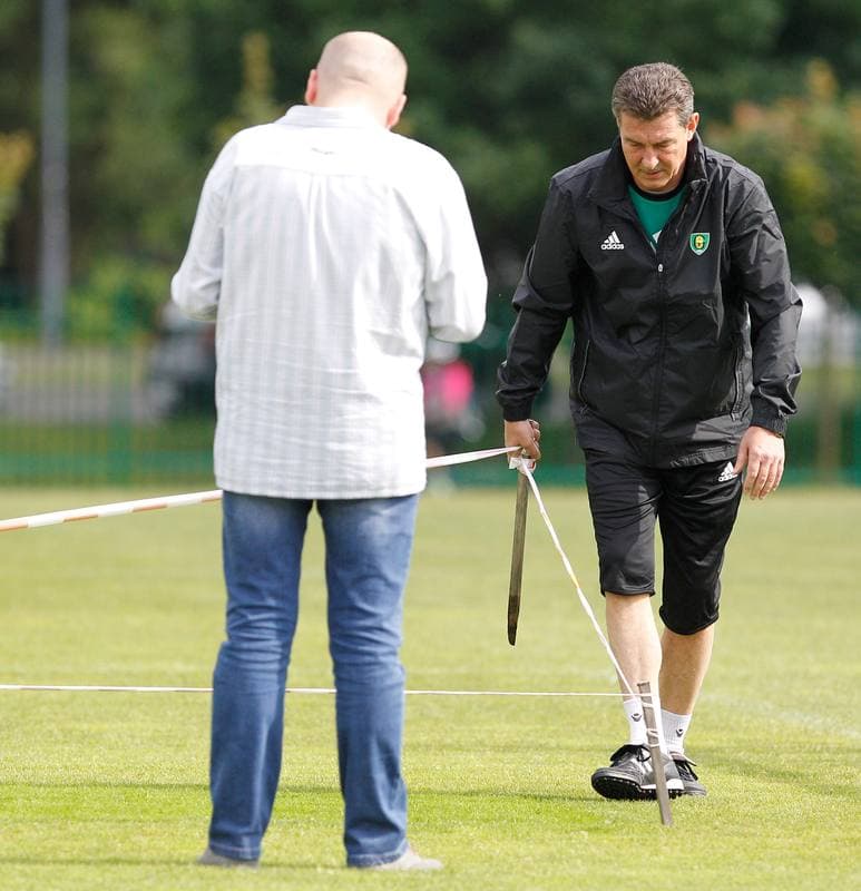 Football. GKS Katowice. Training. 25.01.2015